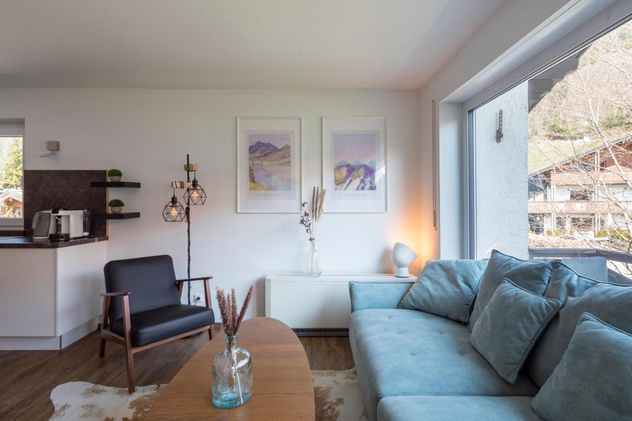 Design Apartment „Alpengluehen“ Nahe Breitachklamm Оберстдорф Экстерьер фото