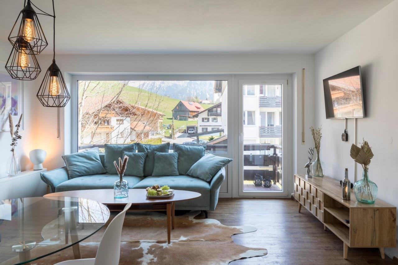 Design Apartment „Alpengluehen“ Nahe Breitachklamm Оберстдорф Экстерьер фото